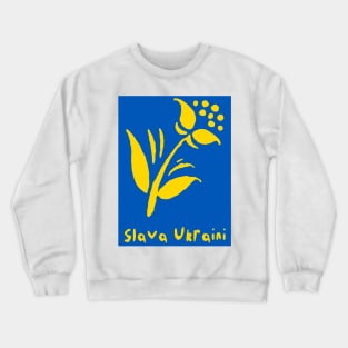 Slava Ukraini Crewneck Sweatshirt